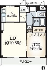 ソレイユⅢ　　刈谷市近郊の賃貸ならクラスホーム刈谷店の間取り