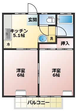 【間取り】 | シャトレ上柴