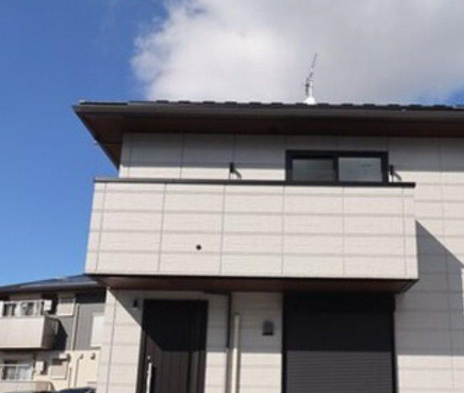 根木内戸建賃貸　Aのバルコニー
