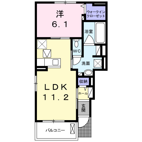 グローブヒルズの間取り