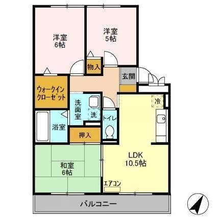 グリーンガーデン新柏の間取り