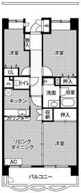 【間取り】 | ビレッジハウス潮見タワー１号棟 | 間取りです。