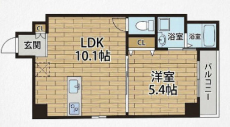 Q・twoの間取り