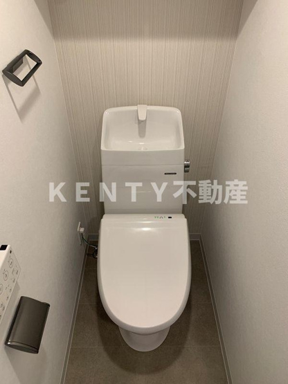 【トイレ】 | スカイコートグレース西六郷 | 落ち着いたトイレです