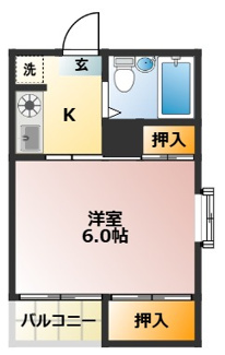 【間取り】 | ロジュマン千駄木