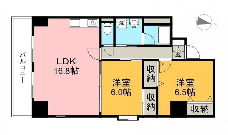 リップルガーデンⅠの間取り|間取り図