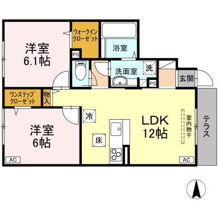 ルシェリアの間取り