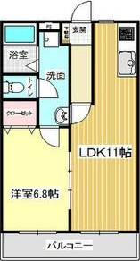 マ・メゾンⅡ　　 刈谷市近郊の賃貸はクラスホーム刈谷店の間取り