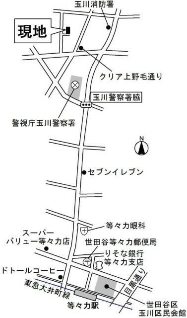 カーサ中町の地図