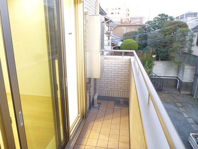 カーサ中町のバルコニー