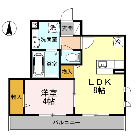 グランデファーレ仲町台の間取り