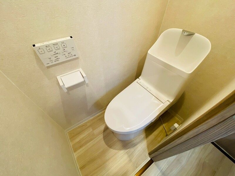 サンスリーハイツ柏里のトイレ|落ち着いたトイレです