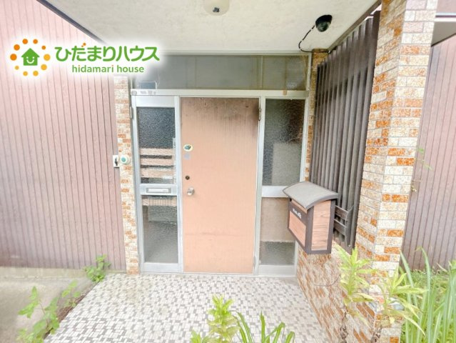 いわき市小川町上小川字北赤沼　中古戸建　の玄関