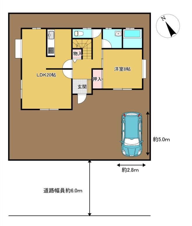千葉市緑区あすみが丘５丁目の間取り