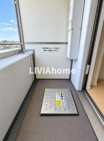 大田区東蒲田１丁目の賃貸マンションのバルコニー|同シリーズの参考写真です。実際の設備・内装は現況を優先とさせていただきます。