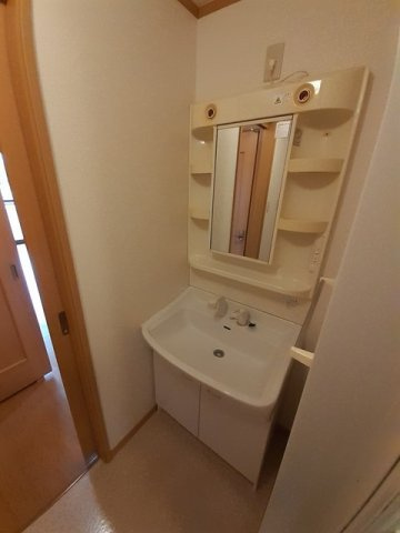 ホワイト　ピジョンの洗面所