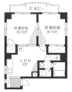 【間取り】 | シャトレーＫ | 間取りです。