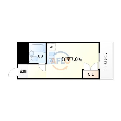 リアライズ江坂の間取り|間取り