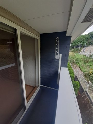 アボンデーレＢのバルコニー