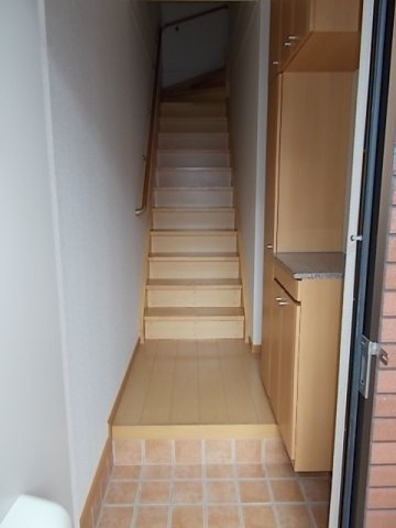 アルメールＣの玄関