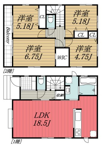 【間取り】 | Sumai-to千葉市稲毛区宮野木町