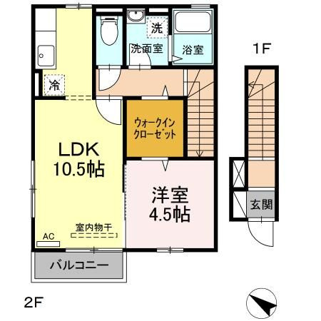 【間取り】 | コテージ　グレース　ノート