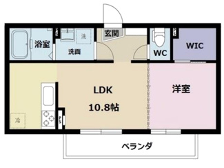【間取り】 | パームコテージⅥ番館 | 間取りです。