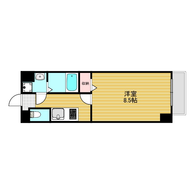 ヒルズ小松の間取り