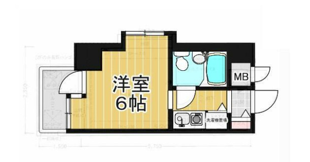ライオンズマンション川口並木第2の間取り