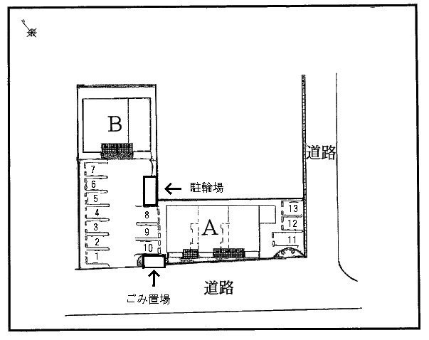 さくらＢ　　刈谷市の賃貸ならクラスホーム刈谷店の駐車場