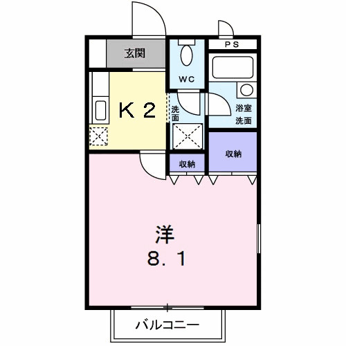 フレンズの間取り