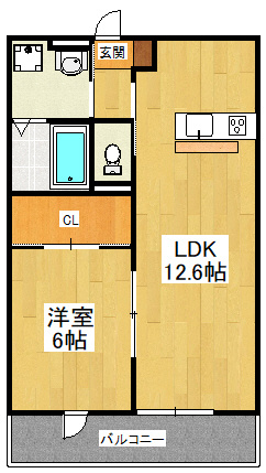 リブリ・シャイニングレイ広尾の間取り