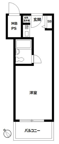 【間取り】 | コルム目黒不動前