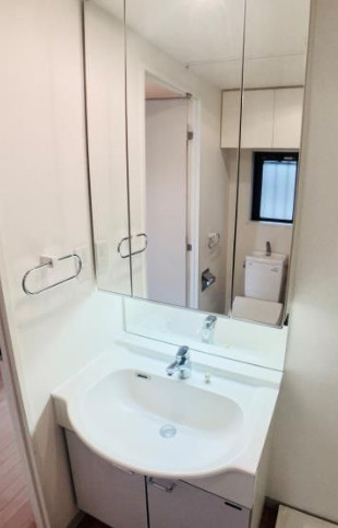 ＷＥＬＬ　Ｈｏｕｓｅ　東大井の洗面所|広い洗面スペース