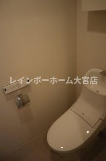 リバシィー浦和常盤のトイレ