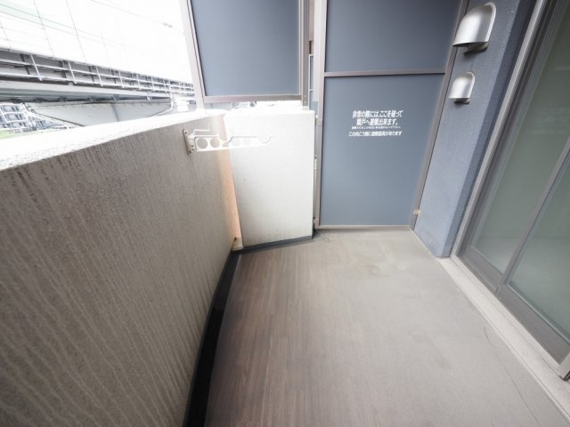 TLRレジデンス高井田のバルコニー