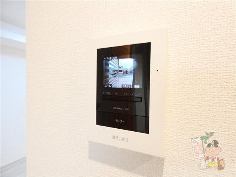 ラ・フェリーチェのセキュリティ|カメラ付インターホン