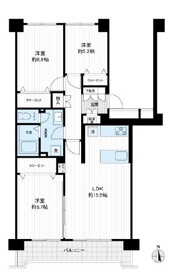 入船西エステート2号棟