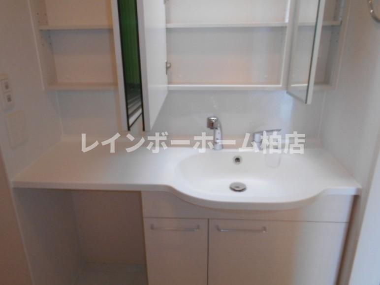 仲介手数料（賃料の1.10ヵ月）の50％OFF対象物件！の洗面所|洗髪洗面化粧台です