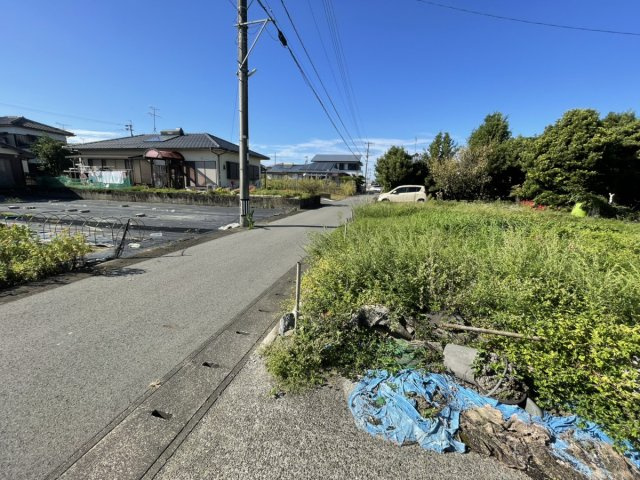 植柳新町　事業用地の前面道路含む現地写真