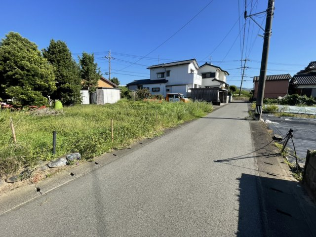植柳新町　事業用地の前面道路含む現地写真