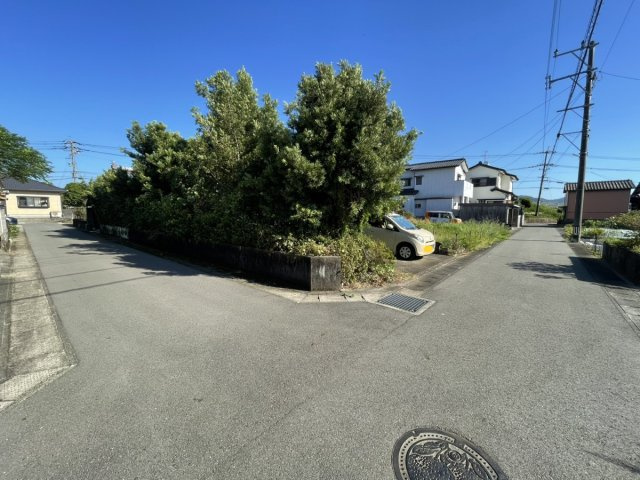 植柳新町　事業用地の前面道路含む現地写真