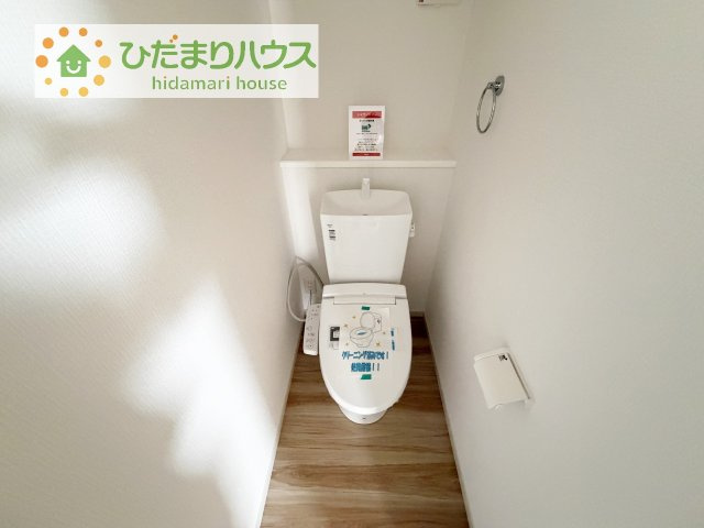 【トイレ】 | 取手市藤代南3期　新築戸建　1号棟 | トイレは1F、2F共に完備！取り合いになることがありませんね(^^)/