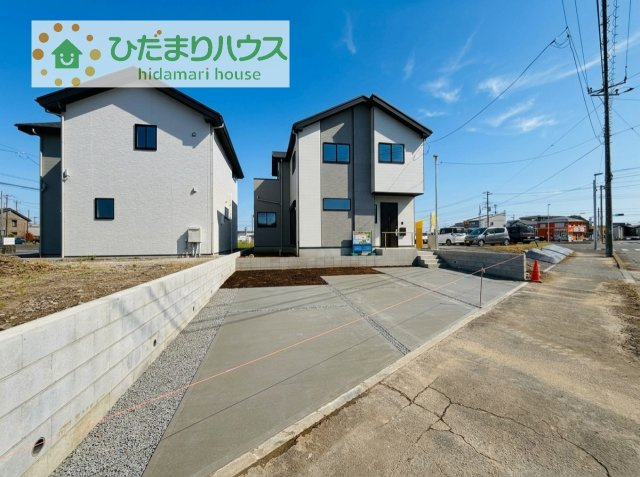 【駐車場】 | 取手市藤代南3期　新築戸建　1号棟 | マイホームなら駐車場代がかかりません！しかも、自宅の駐車場で洗車ができます！今までコイン洗車に行っていた手間も省けて、節約にもつながります(^^♪