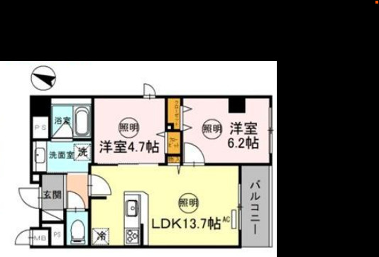 【間取り】 | 神戸海岸通　萬利レジデンス