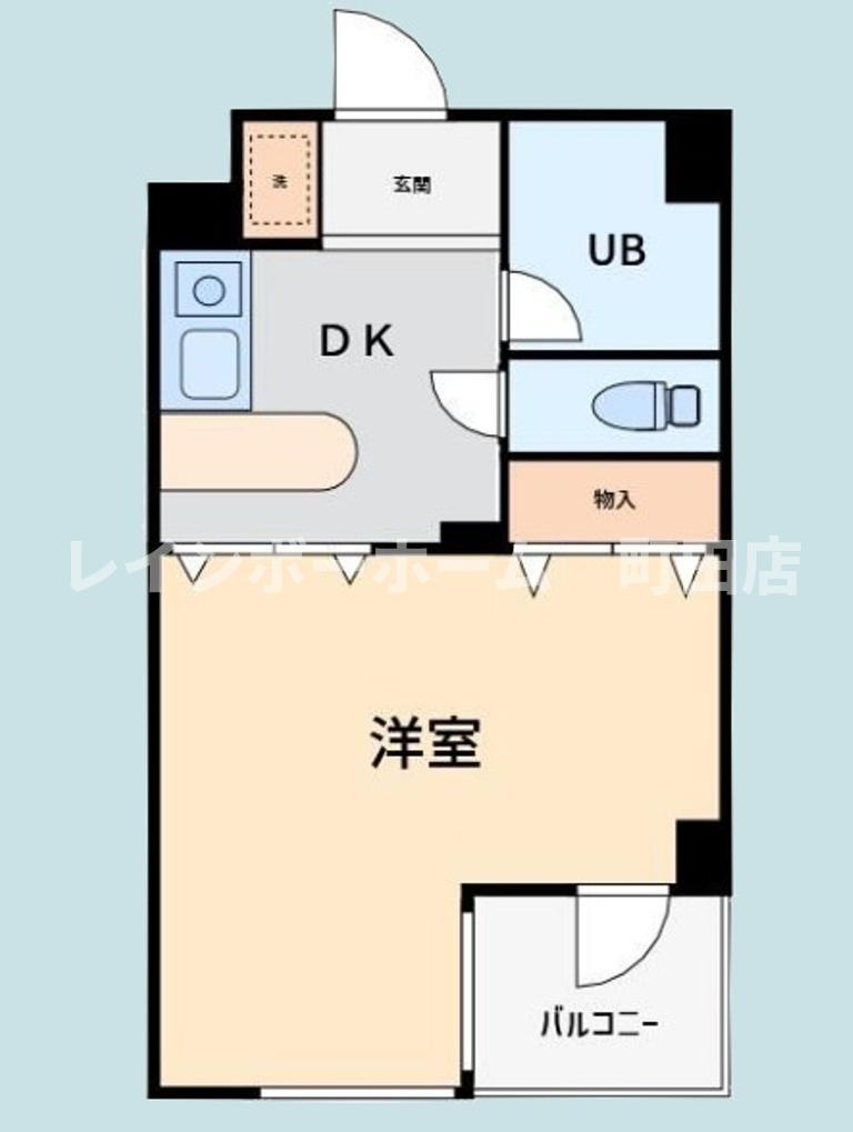 ピアレジアオヤマ５※初期費用分割あと払いサービス利用可能物件の間取り