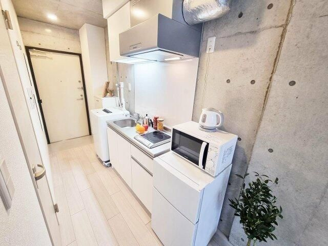 Ｇｒａｎｄｅ　Ｏｉｍａｃｈｉのキッチン|コンパクトなキッチンで掃除もラクラク
