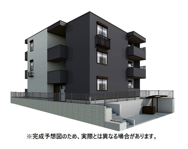 【外観】 | ルサンティエ白龍町【名古屋市賃貸・ZEH-M】