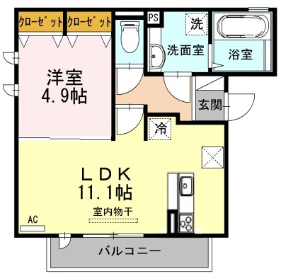 フレアコートの間取り