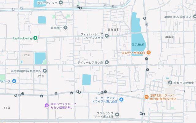 ●10(土)11(日)12(祝)現地案内可能！奈良市東九条町　第23期　新築一戸建ての地図